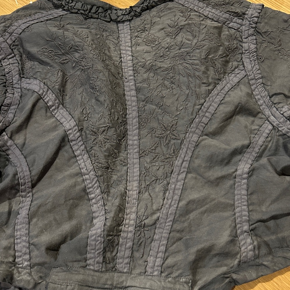 💥Really crazy cool💥 charcoal, deep heavily, detailed jacket with tails - Picture 3 of 9